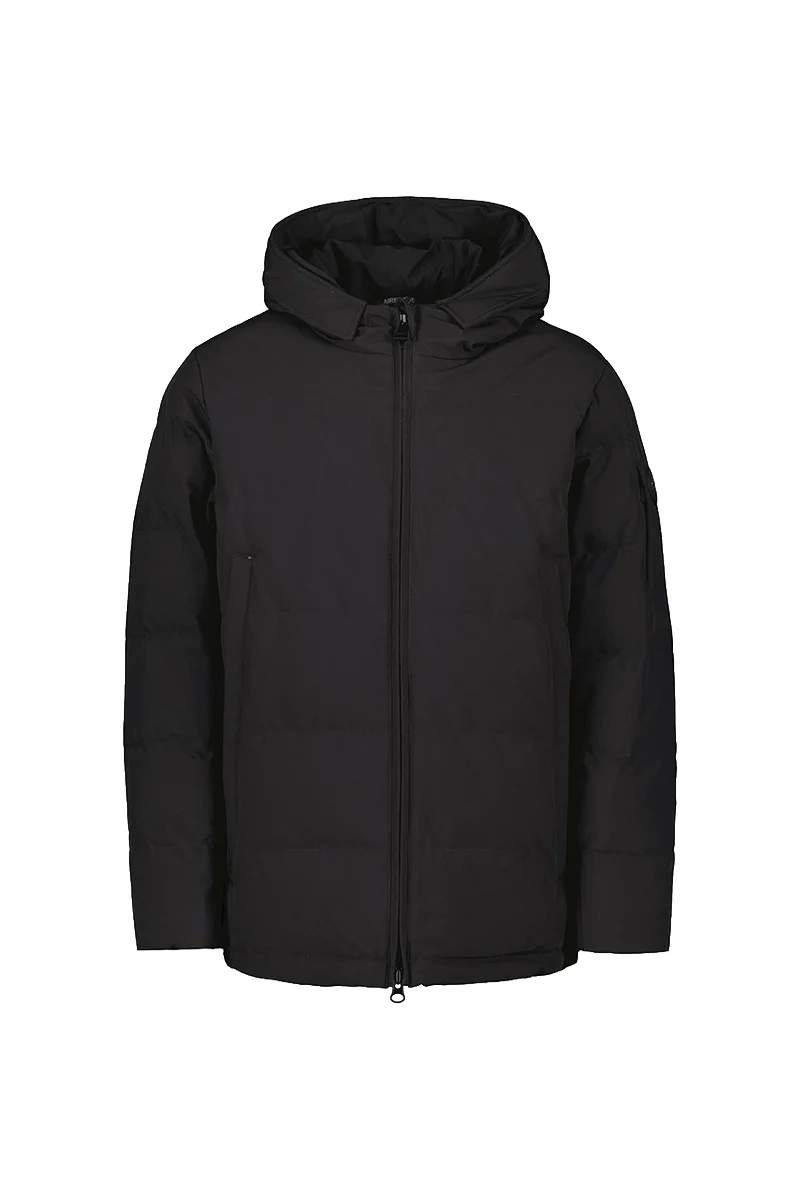 AIRFORCE JAS MITCHELL PARKA ZWART
