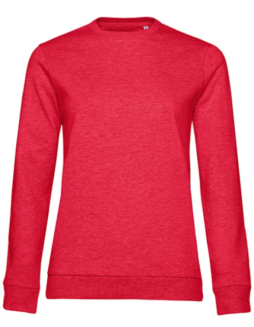 B&C BE INSPIRED - Women´s #Set In Sweat - Heather Red