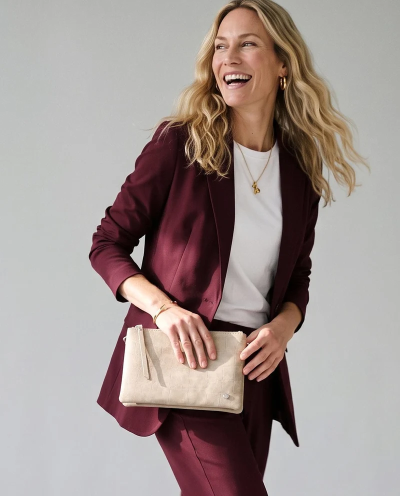 Blazer Perfecte Travel | Deep Burgundy