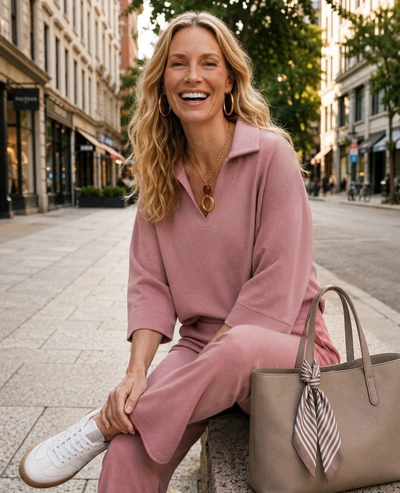 Top Mayke | Old Pink