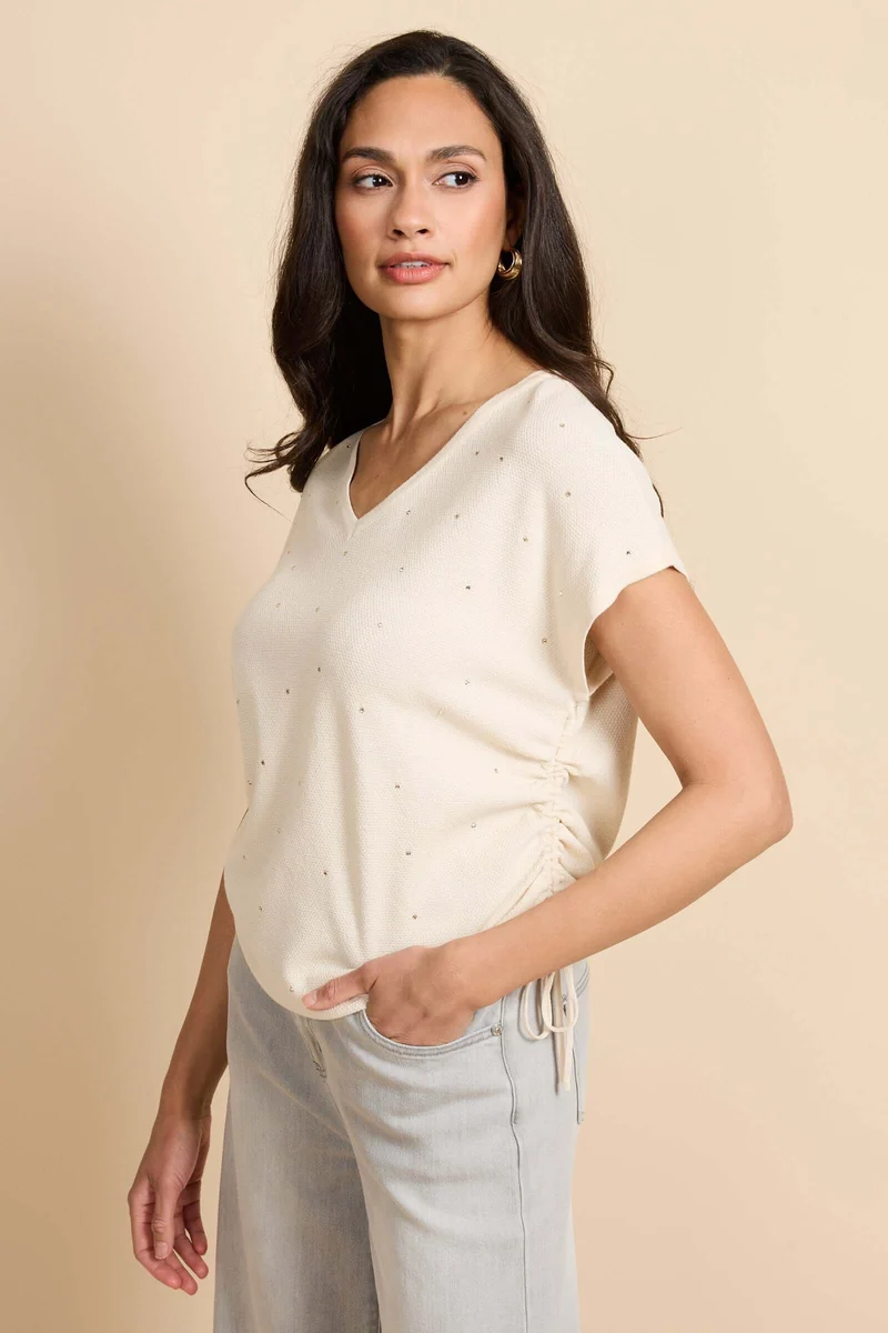 G-maxx, Kiska knitting top,Sand