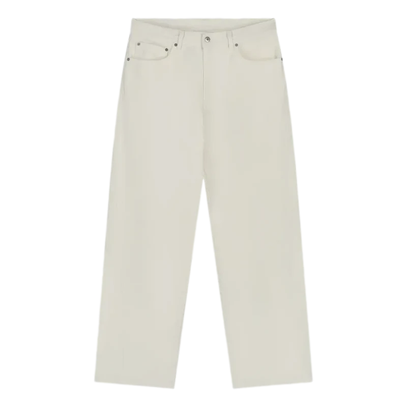 Olaf Relaxed Canvas Jeans Off White - Match Laren