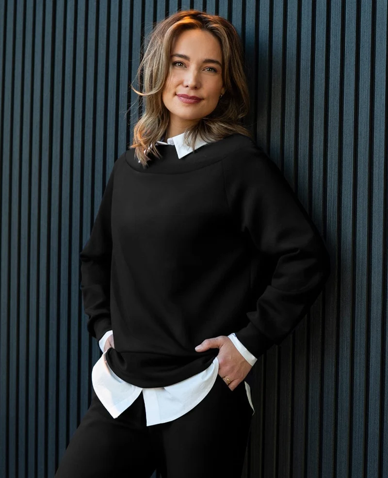 Top Mia | Zwart