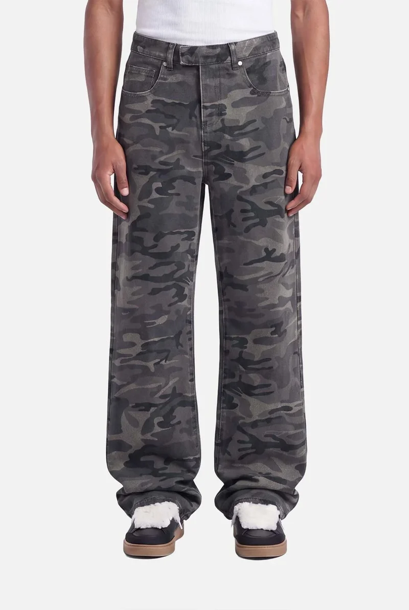 DONT WASTE CULTURE JEANS LUMA CAMO GREY