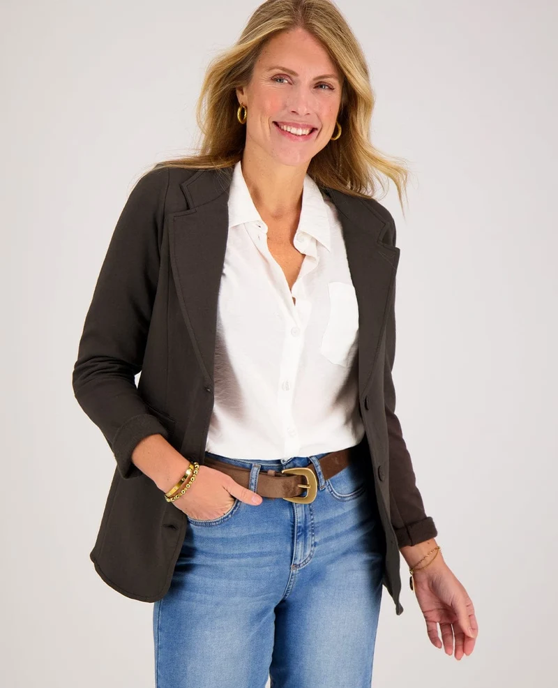 Blazer Easy | Dark Taupe