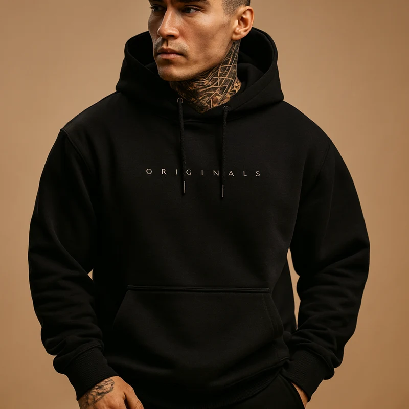 Heren hoodie met capuchon | Sven