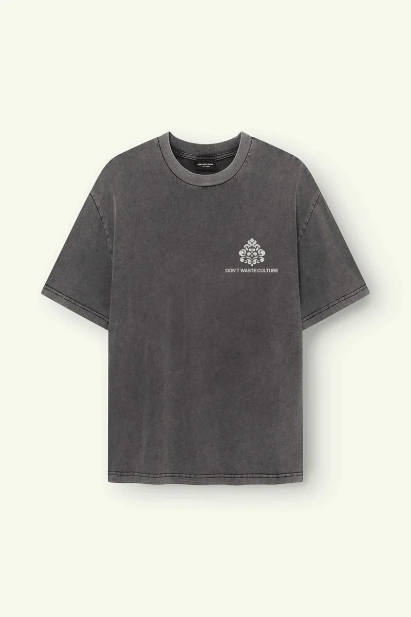 DONT WASTE CULTURE T-SHIRT AZEMARI D-GRIJS