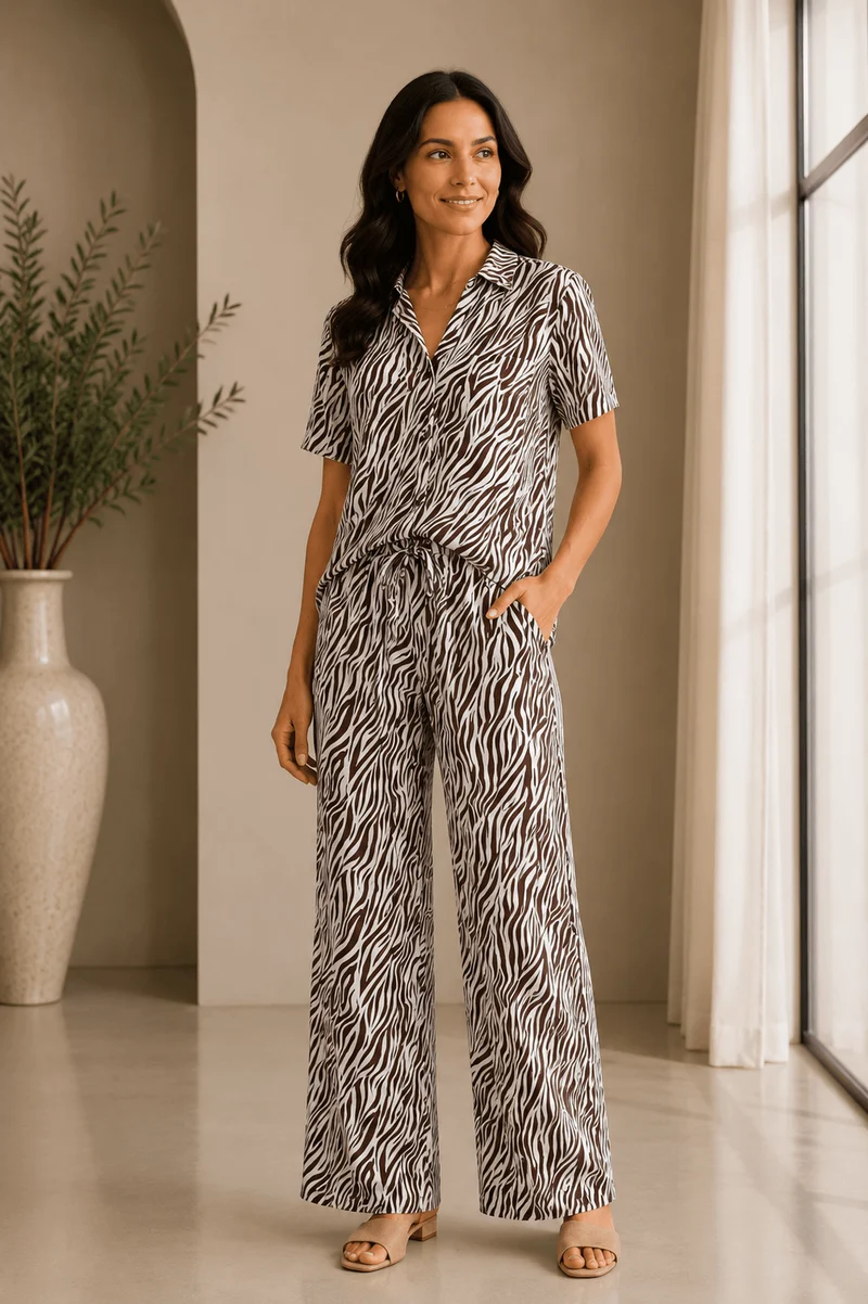 Freequent Broek, MELE, White-Coffee