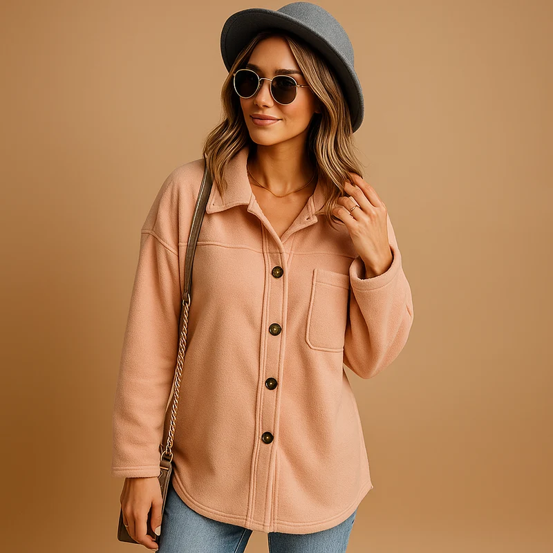 Mouwloos wintervest voor dames met klassiek silhouet | Femke