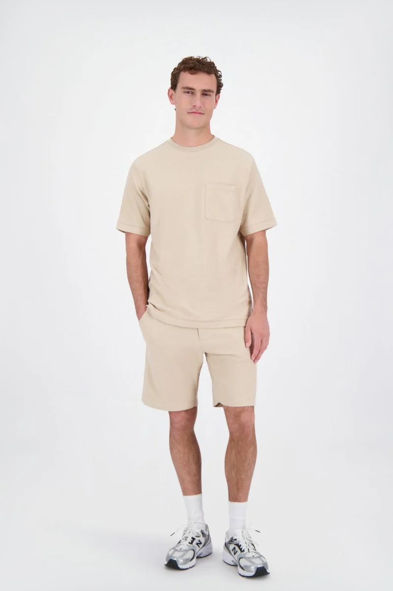 AIRFORCE SHORT WOVEN SHORT PANTS BEIGE
