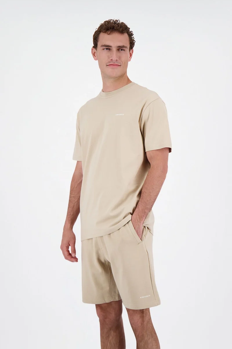 AIRFORCE T-SHIRT AIRFORCE BASIC T-SHIRT L-BRUIN