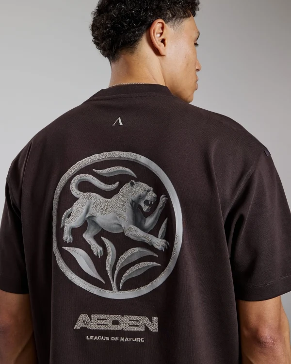 AEDEN T-SHIRT CHARRO TEE BRUIN