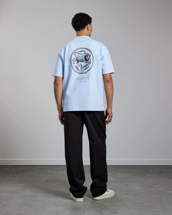 AEDEN T-SHIRT CHARRO TEE L-BLAUW