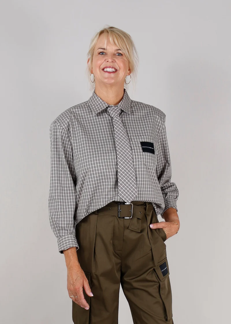 Haute l'Amitié blouse HL10721 Beige
