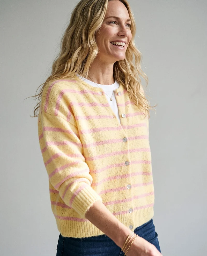 Veste Diede | Yellow / Light Pink