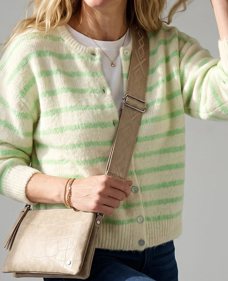 Veste Diede | Beige / Green