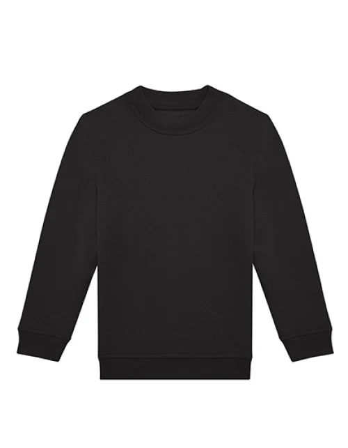 B&C BE INSPIRED - Kids ID.332 Crew Sweatshirt - Black