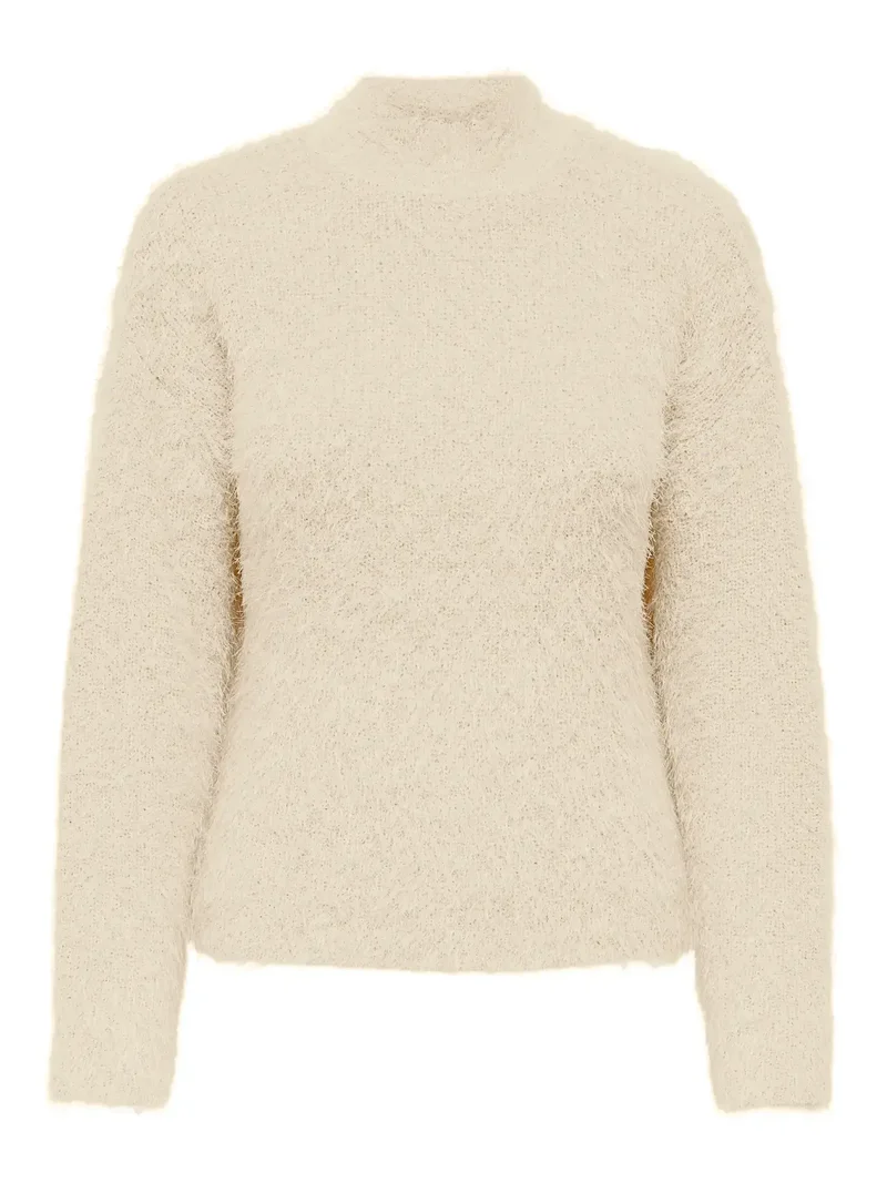 Only Dames Sweater, LULU, Cloud Dancer
