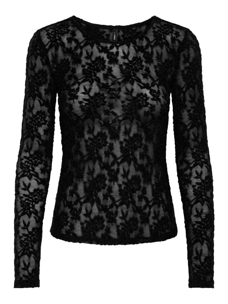 Only Dames Top BLAISE, Black