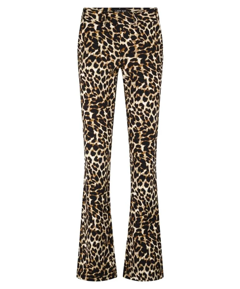 Lady Day Flared POPPY, Leopard print
