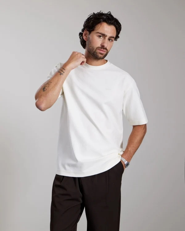 AEDEN T-SHIRT ORVIN TEE OFF WHITE