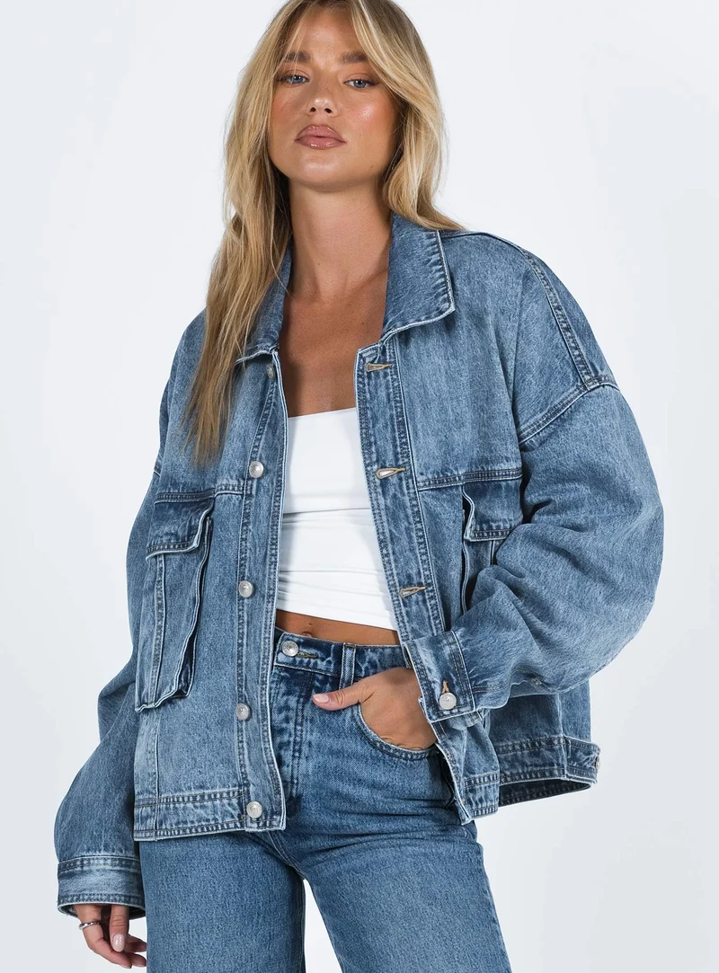 Riley Oversized Denim | Jacket
