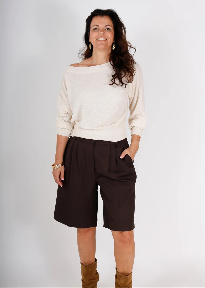 Haute l'Amitié shorts Hl10495 Mocca