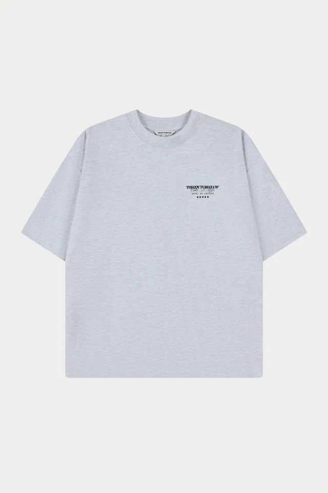 THE COUTURE CLUB T-SHIRT HOTEL DE COUTURE T-SHIRT L-GRIJS