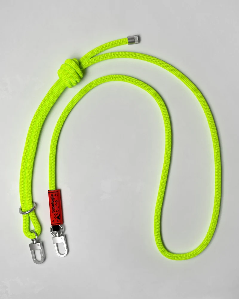TOPOLOGIE ACCESSOIRE 8.0MM ROPE STRAP FLUO YELLOW