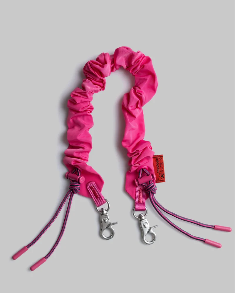 TOPOLOGIE ACCESSOIRE BUNGEE STRAP TECH SATEEN ROZE