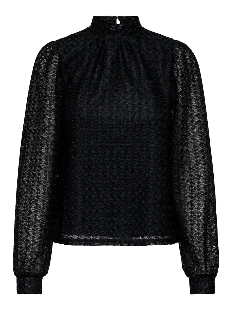 Only Dames Top COLBIE, Black