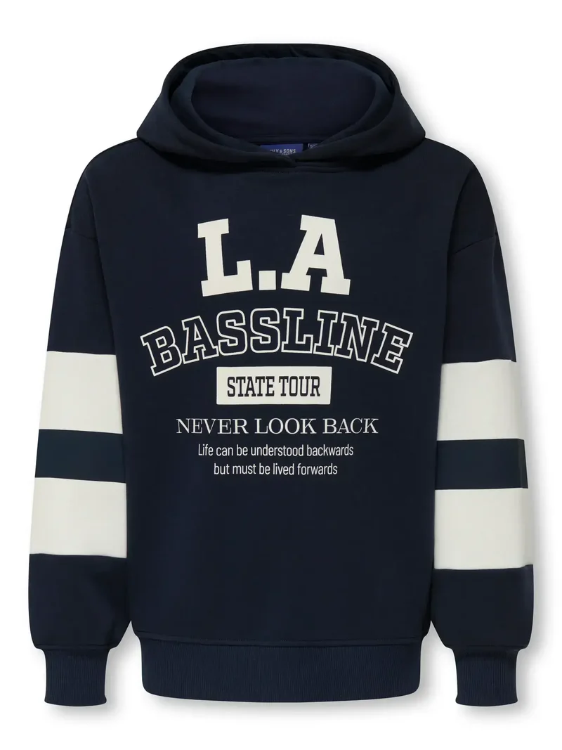 Kids Only & Sons Hoodie, CATER, Night Sky BASSLINE