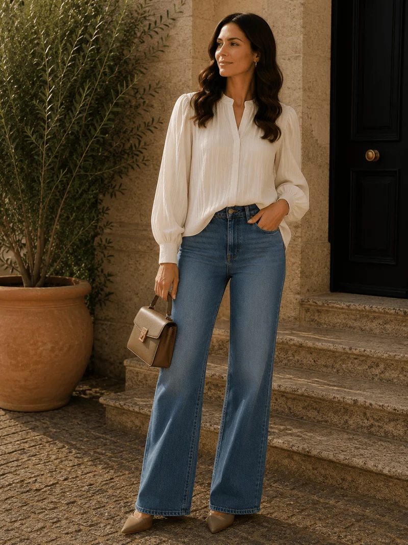 Freequent Blouse GRSVALSE, Moonbeam