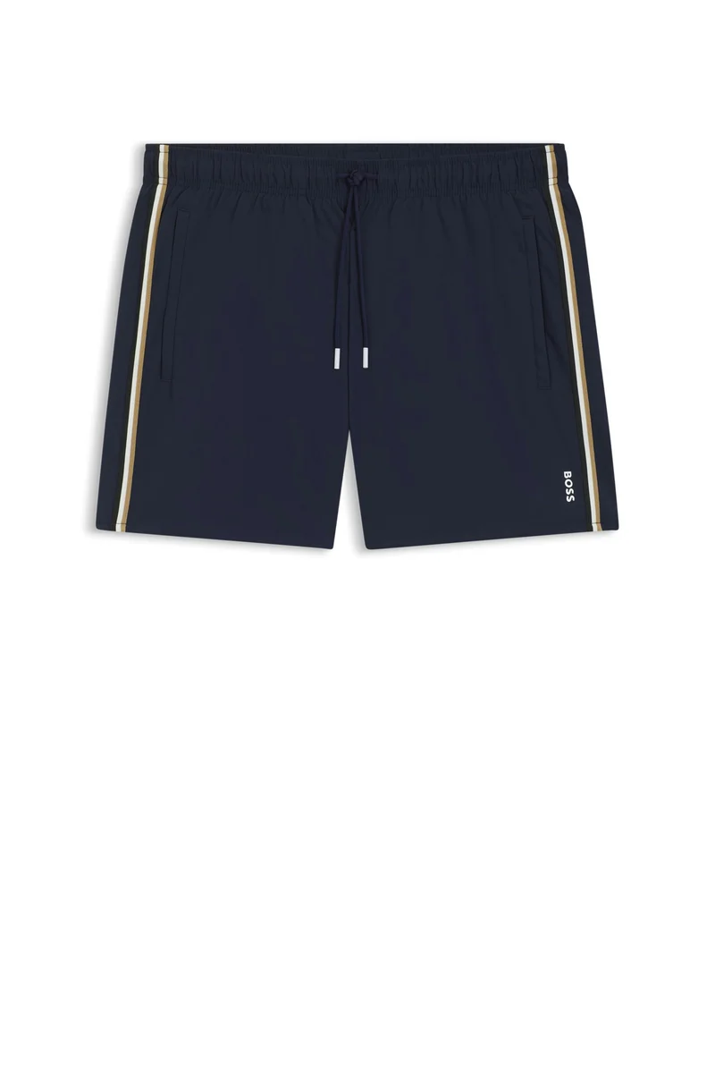 HUGO BOSS ZWEMBROEK ICONIC NOOS D-BLAUW
