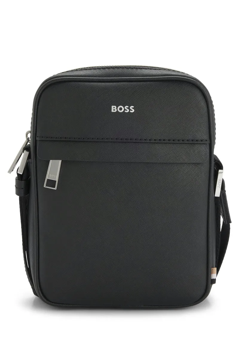 HUGO BOSS TAS ZAIR_NS ZIP NOOS ZWART