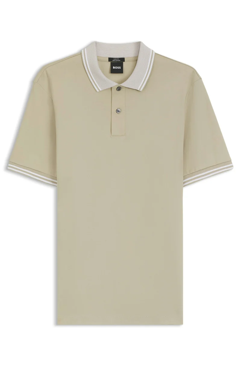 HUGO BOSS POLO H-PHILLIPSON 238 BEIGE