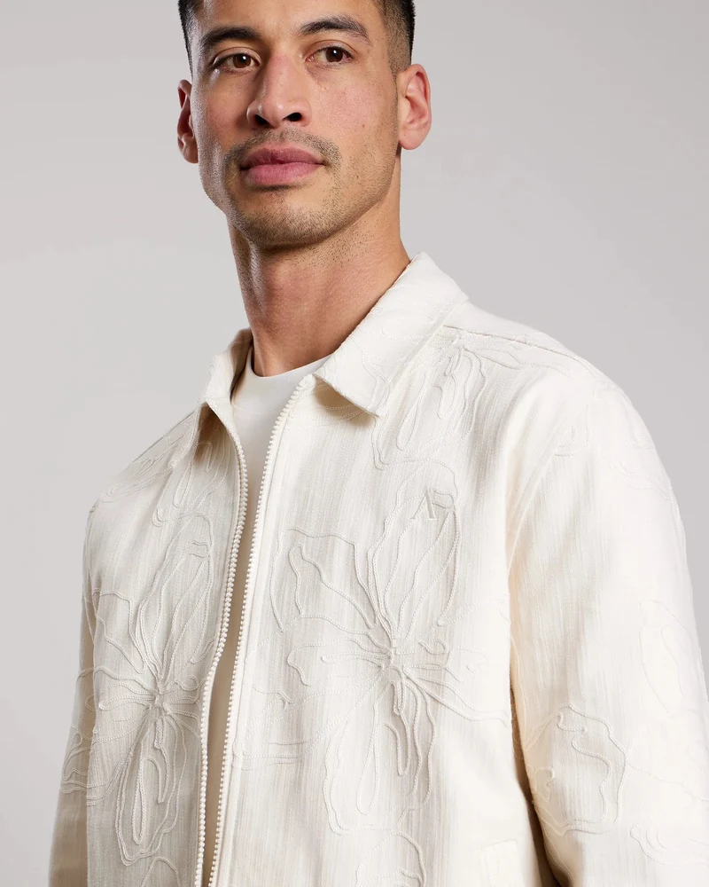 AEDEN SHIRT DINANT SHIRT OFF WHITE