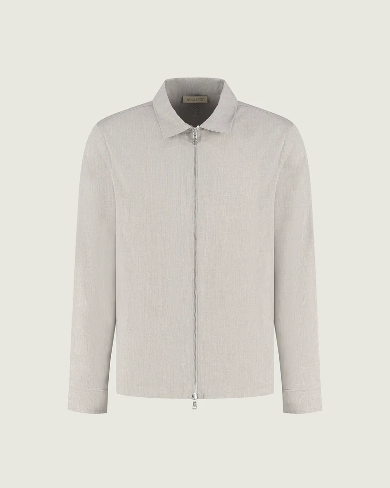 DUQUEZZI JAS WOOL STRETCH JACKET BEIGE