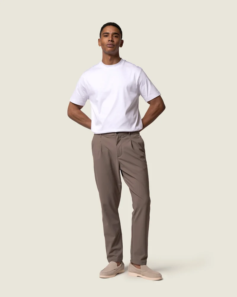 DUQUEZZI T-SHIRT SUPIMA T-SHIRT WIT