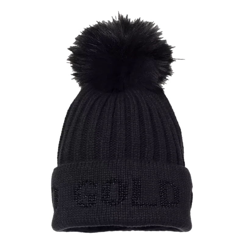 Goldbergh Beanie Hodd Zwart - Match Laren
