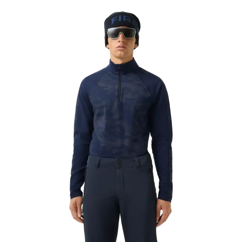 Fire & Ice Premo Ski Pulli Donkerblauw - Match Laren