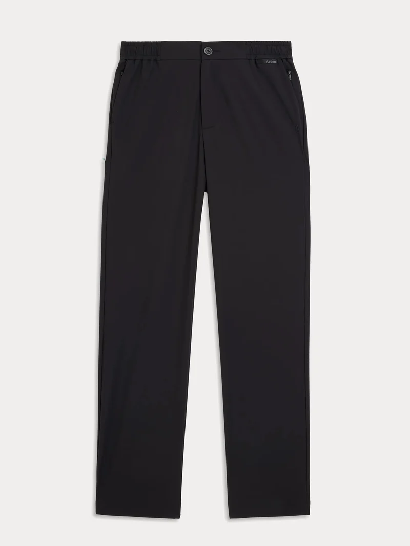 AEDEN PANTALON UNO PANTS ZWART