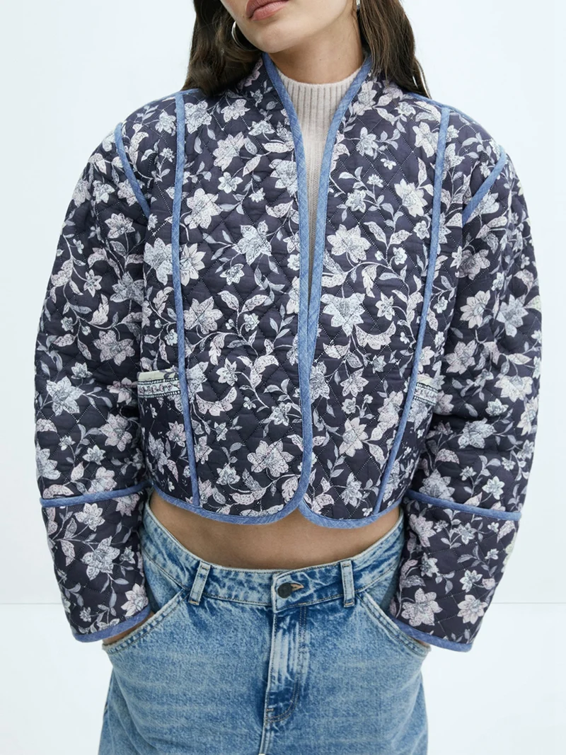 Fleur Quilted| Tussenjas