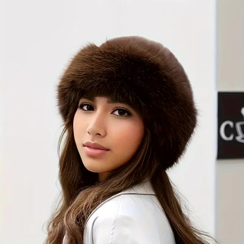 Luxe Winter Furry | Zachte Faux Fur Wintermuts voor Dames