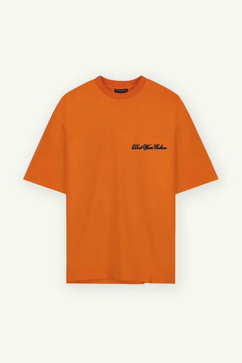 DONT WASTE CULTURE T-SHIRT XANDER ORANJE