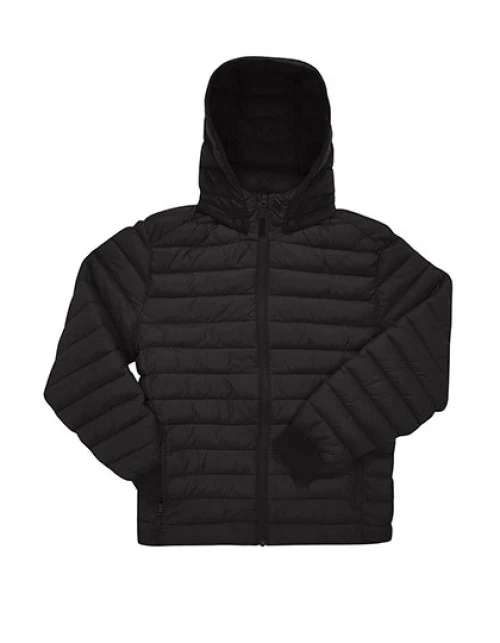 B&C BE INSPIRED - #Reset Puffer - Black