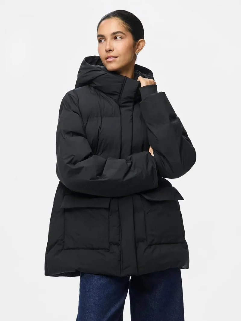 Pieces - Pcnorma Puffer Jacket - 4643991 Black