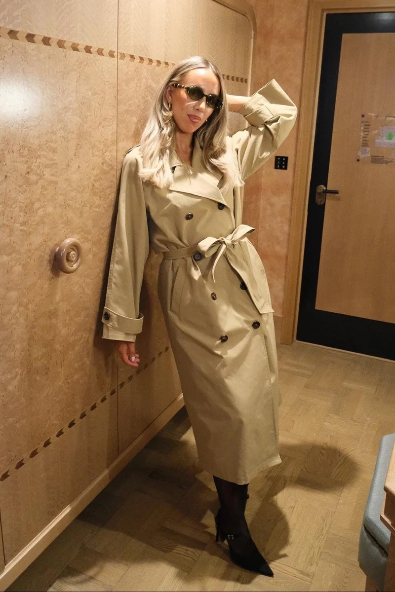 Byic - Evieic Trenchcoat A25403 - Camel