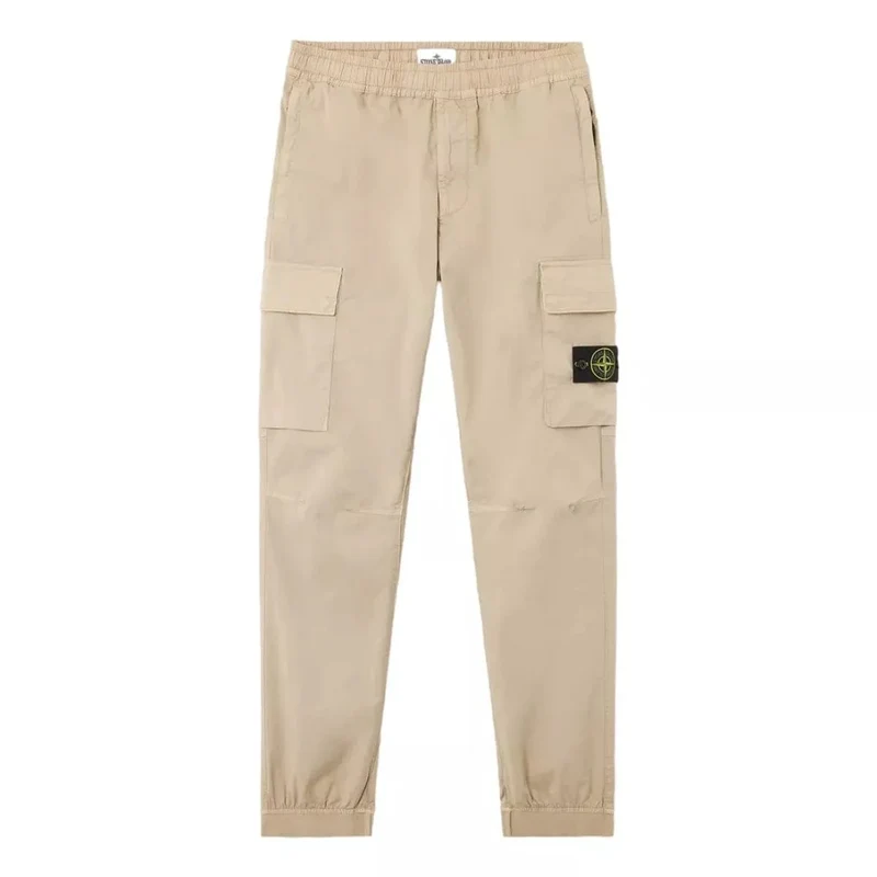 Stone Island Broek Zandkleur - Match Laren