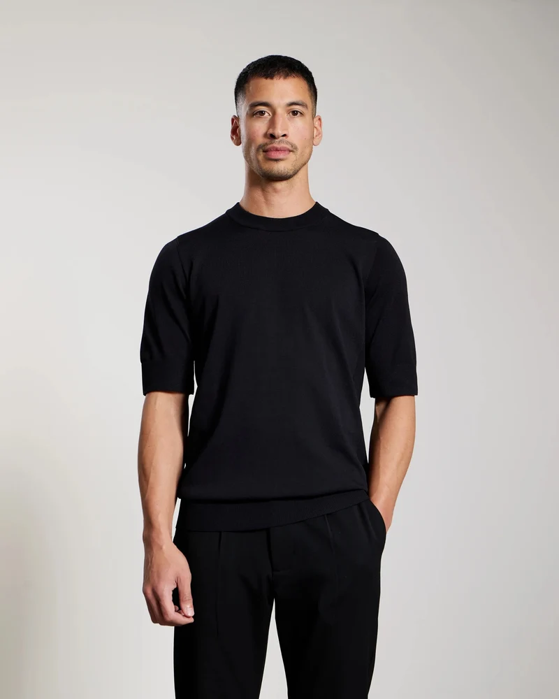 AEDEN T-SHIRT NATHANOS ZWART